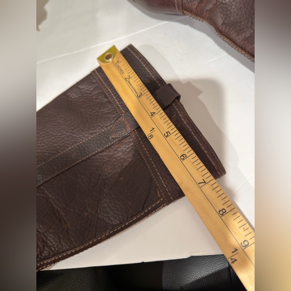 Timberland Women's 11" Rudston Platform Boots Sz 7.5 Block Heel Brown Leather - Picture 16 of 17